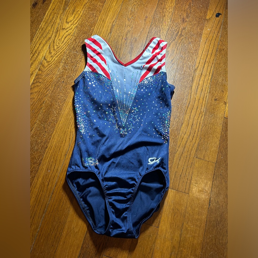 GK ELITE Liberty Olympic Replica leotard